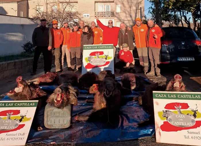 Resultado Montería Los Zarzales 2025 Caza las Castillas